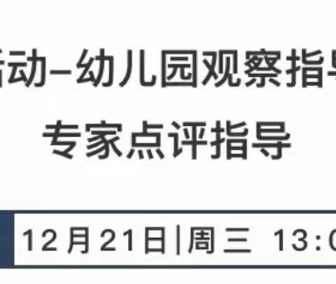 户外游戏活动—幼儿园观察指导案例分析+专家点评指导