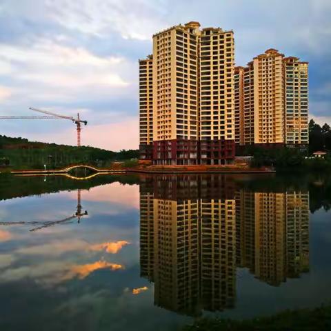 雲蒸霞蔚白鹭湖