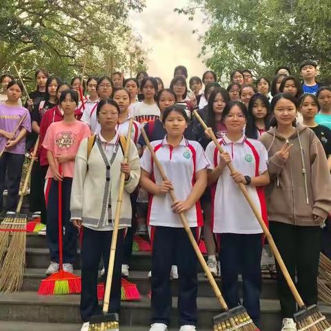 高一四班值周活动