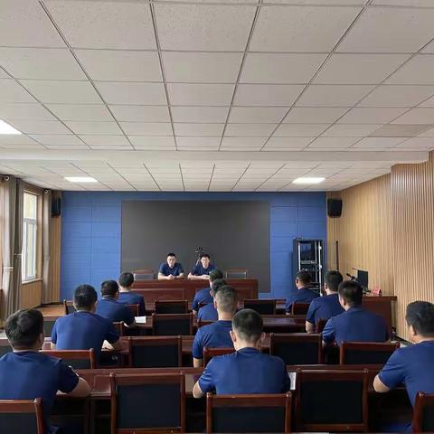 环翠大队张村消防救援站扎实做好体能考核不达标人员复训工作