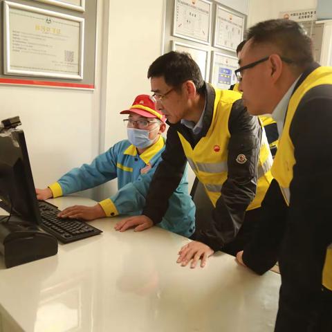 杨子清到延安分公司开展党史学习教育调研督导