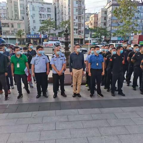 李宝林二级高级主办带队参加大源街道开展的疫情防控督导检查工作