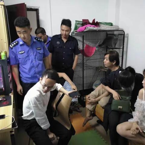 (快采快报)润城网格员排查发现一出租内涉嫌网络炒股诈骗