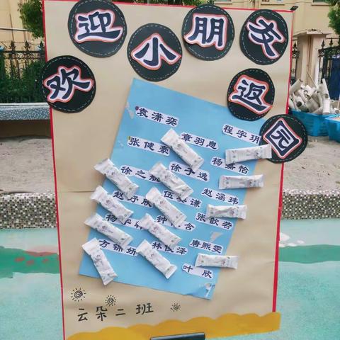 【和合黄幼】遇见♥最美的开始————云朵二班开学第一天