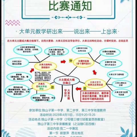 大单元教学说出来——上出来