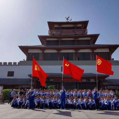 激扬青春，踏梦前行----濮阳市二高初一年级踏春游