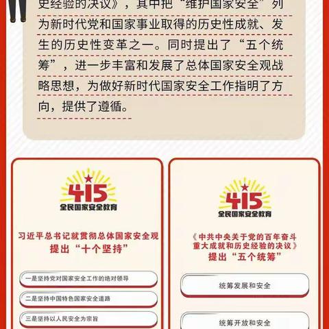 【国家安全教育日】践行总体国家安全观，筑牢国家安全防线