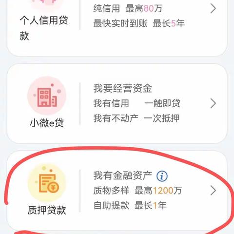个人质押贷款办理流程