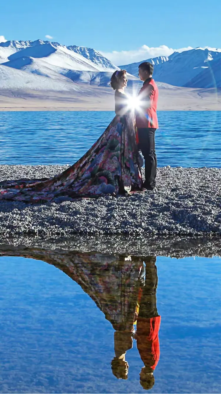 永恒不变的爱!幸福牵手相伴!