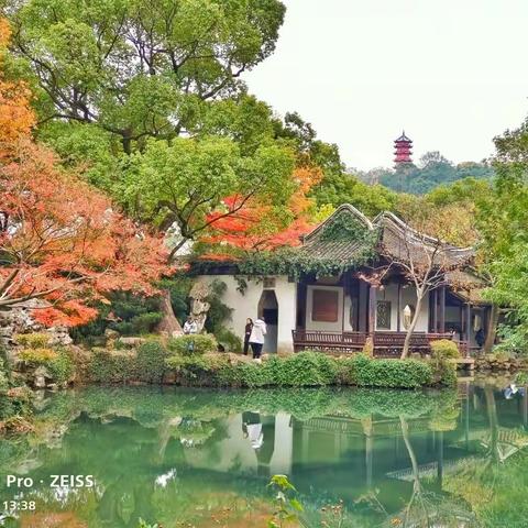 无锡寄畅园秋景