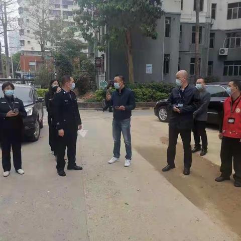 盐田区社区网格管理中心督查田东社区网格管理工作