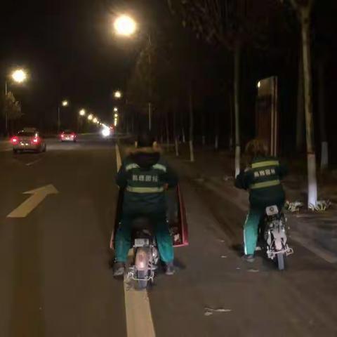 【打赢蓝天保卫战，我们在行动】任县规划城管局持续发力，加强夜间巡逻，防止林下着火。