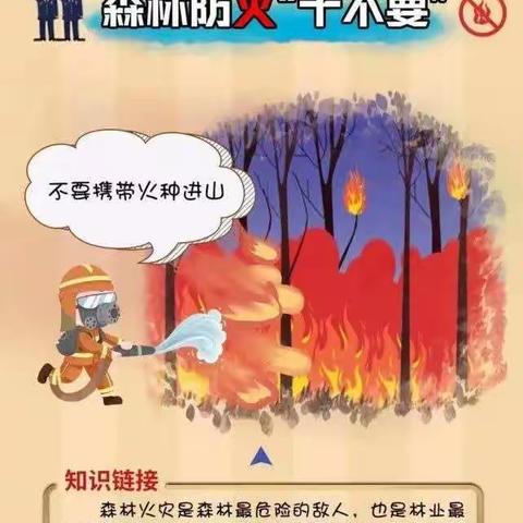 卢王庄中学森林防火教育宣传