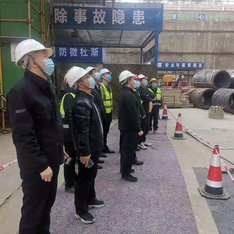 市质监站督导检查浐灞建设项目节后复工安全生产和疫情防控工作