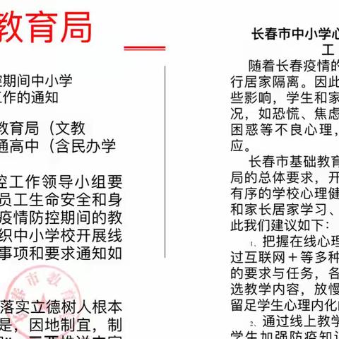 云端联动齐教研 踔厉奋发再向前——二道区心理学科线上工作经验分享