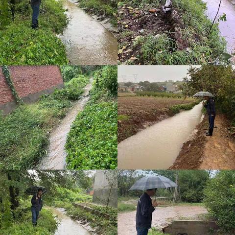 应对持续降雨 加强山塘巡查