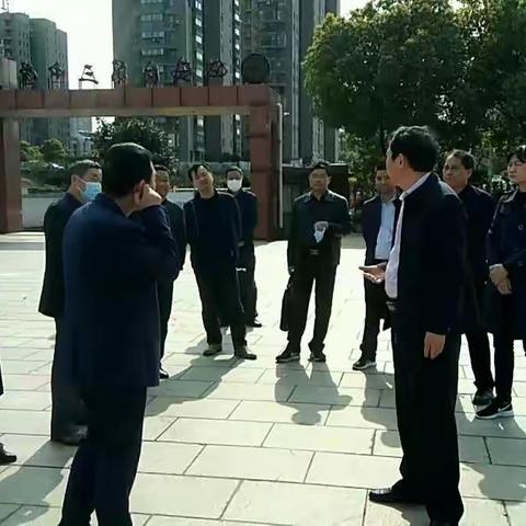 义安区委汪发进书记到区三中调研疫情防控工作