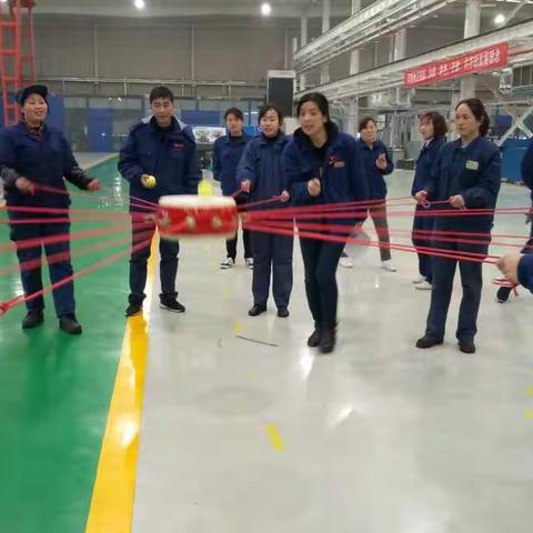 制造二部举行“庆‘三八’节，展女工魅力”趣味活动