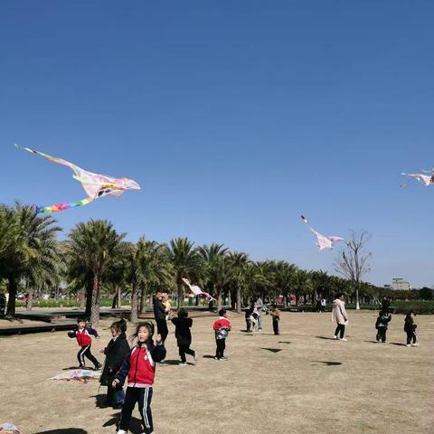 虹桥镇小太阳幼儿园班本课程——《风筝飞上天》