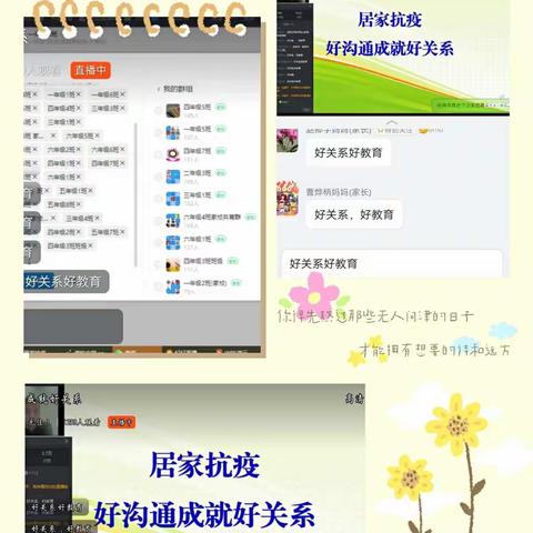 ❤居家抗疫—好沟通成就好关系❤新阳街小学六(1)班