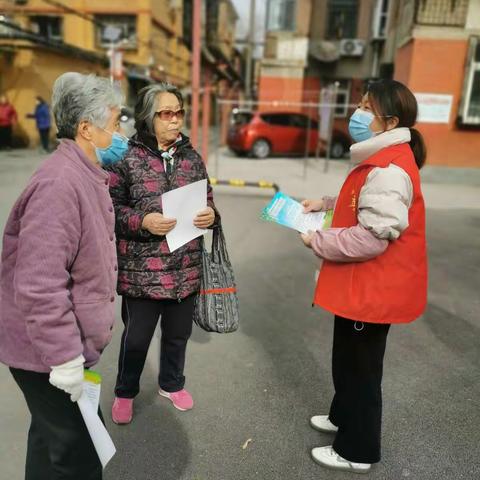 光明桥街道地质局社区开展“垃圾不落地，共建美好家园”垃圾分类宣传活动