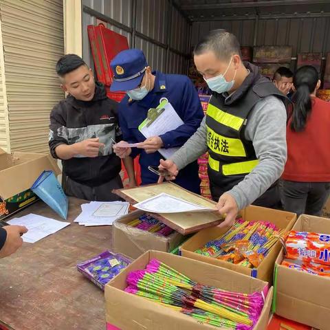赤坑镇开展烟花爆竹存储场所的消防安全检查工作