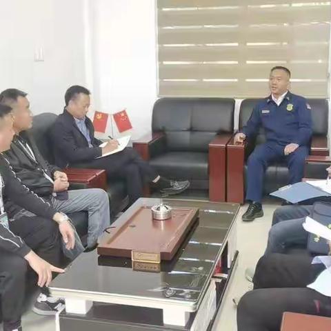 海丰消防救援大队及县消安委成员到赤坑镇开展消防调研指导工作