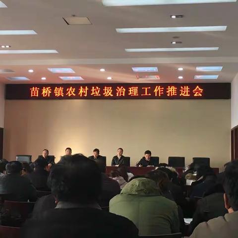 苗桥镇大力开展人居环境整治大干15天专项行动