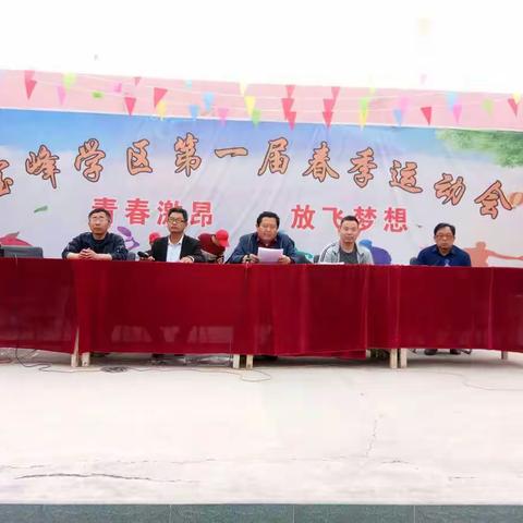 “我运动，我快乐，我健康”——宝峰学区中小学2019春季运动会