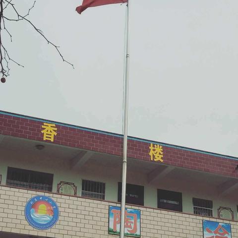 “凝聚正能量   同心抗疫情”靳堂乡刘庄中心小学线上升旗仪式