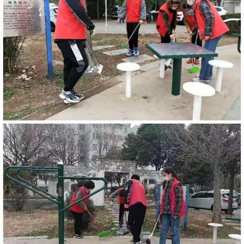 弘扬雷锋精神，清扫家园在行动