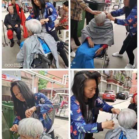 沐浴党的恩情，志愿者为民办实事