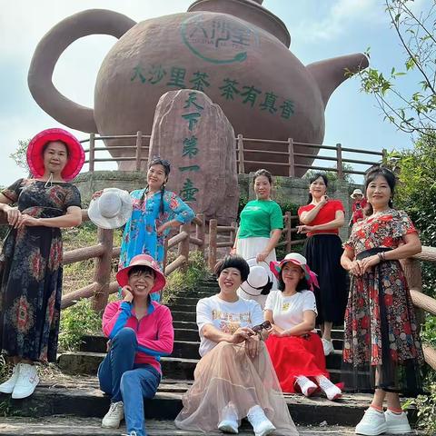 开平大沙欢茶谷、凤仪里开心快乐一天游（2022、10、7）