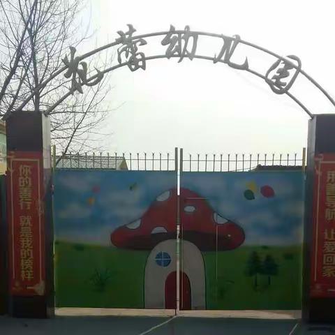 新郑市观音寺镇花蕾幼儿园中二班的小朋友快乐的一天！