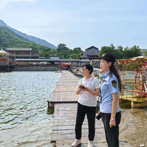 市文化市场综合行政执法局开展高空漂流专项督导检查