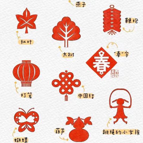 一起剪窗花吧！