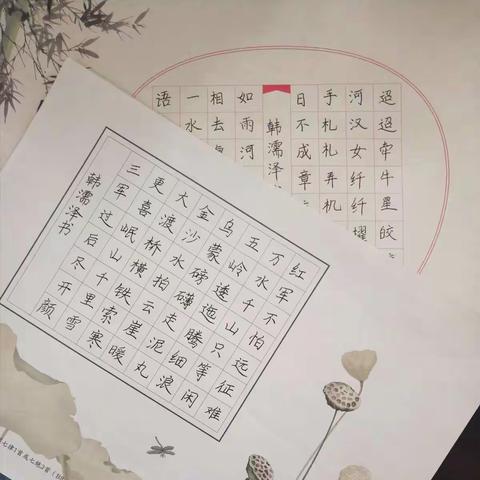 白塔岭小学四年级语文寒假作业展览