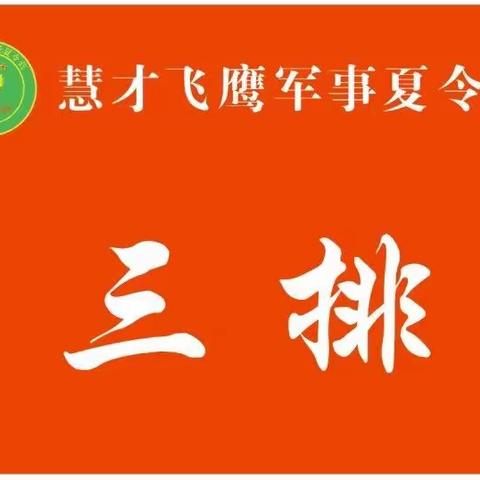 2019年慧才飞鹰军事夏令营！我们顺利结业啦！