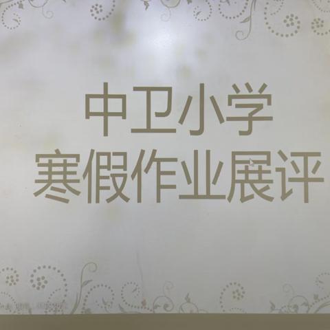 筑梦冬奥会   一起向未来——中卫小学冬奥会主题作业展