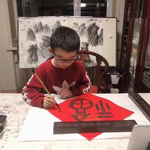 一年三班张圣航假期实践活动