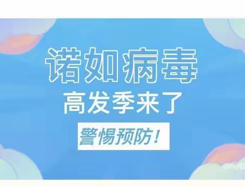 科学预防，健康成长《诺如病毒》知识宣传——巷子口镇开心宝贝幼儿园