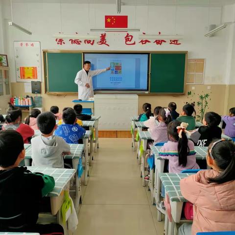 关注眼健康，龙口市实验小学2021级，七班家长进课堂