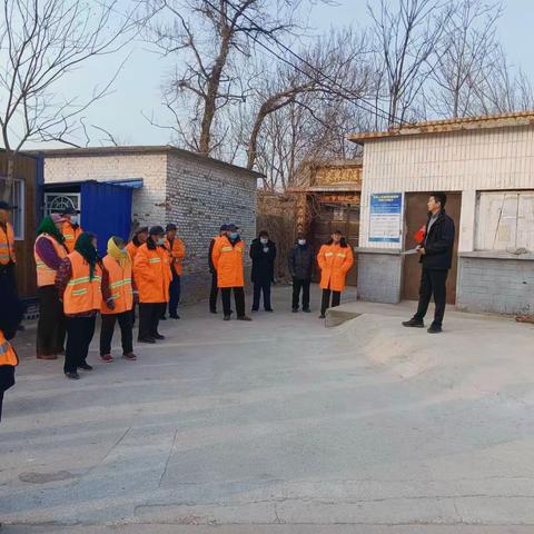 开年即开跑—斑鸠店镇堂子管区掀环境卫生整治热潮