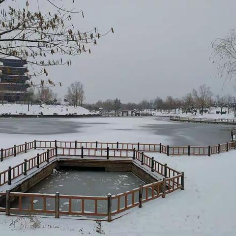 2018年的第一场雪