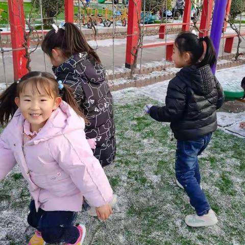 邂逅冰雪，童趣无限——坨里幼儿园大三班幼儿玩雪小记