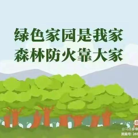 森林防火，有你有我——杉阳镇中心幼儿园森林防火宣传