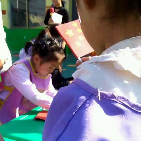 祝祖国母亲69岁华诞！祝黄西阳光幼儿园亲子活动圆满成功！