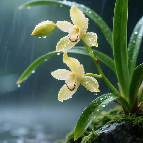 幽谷兰香，无需喝彩