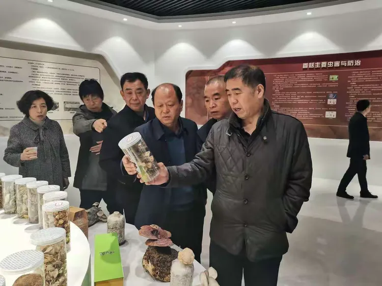 万荣县委常委,纪委书记杨谦带领全体学员到中国农民丰收节万荣县主