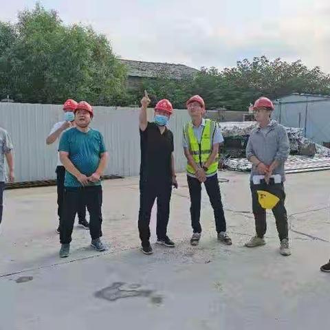 邯山区应急局对医药化工汛期期间安全生产督导